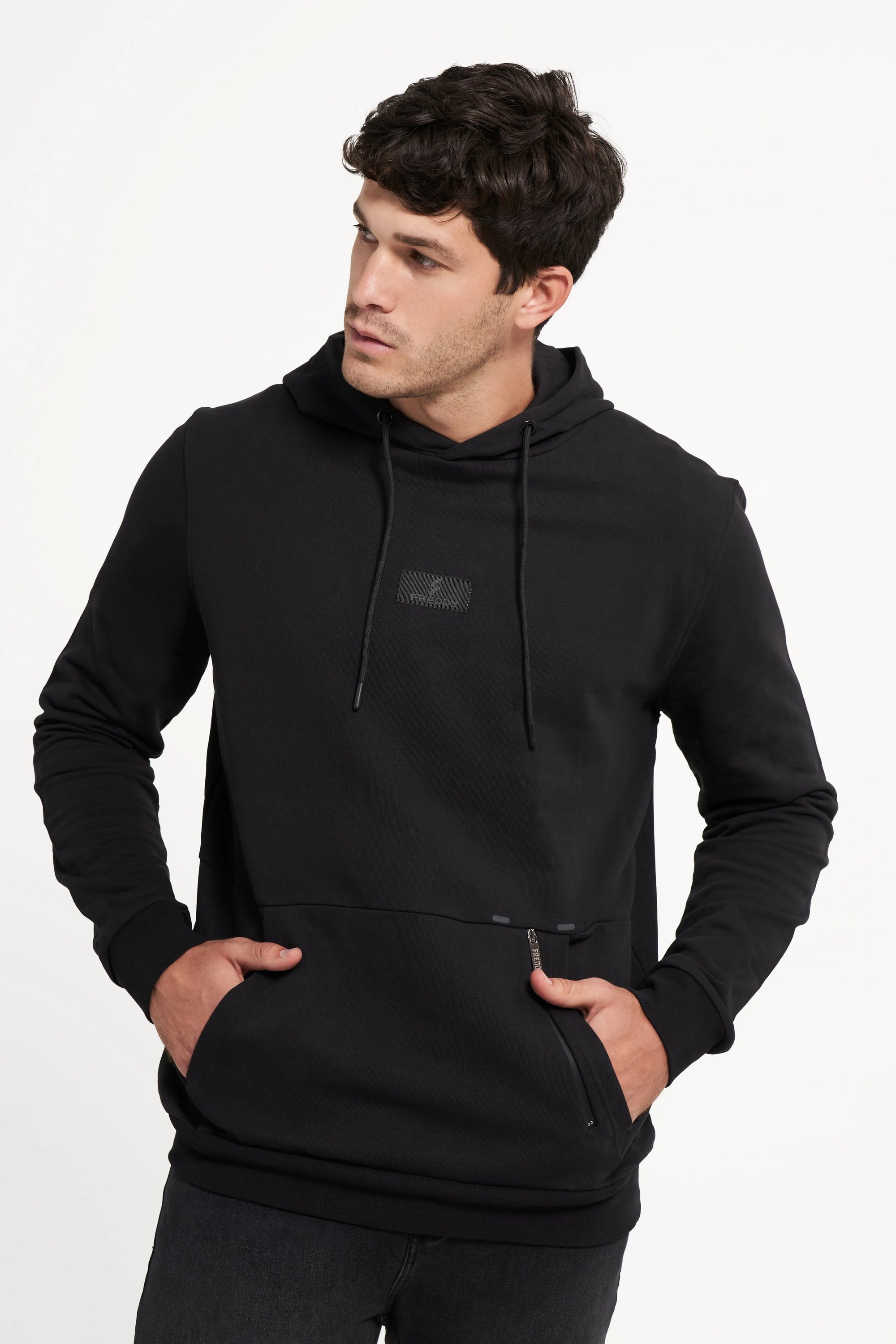 Mens Hoodie - Black 1