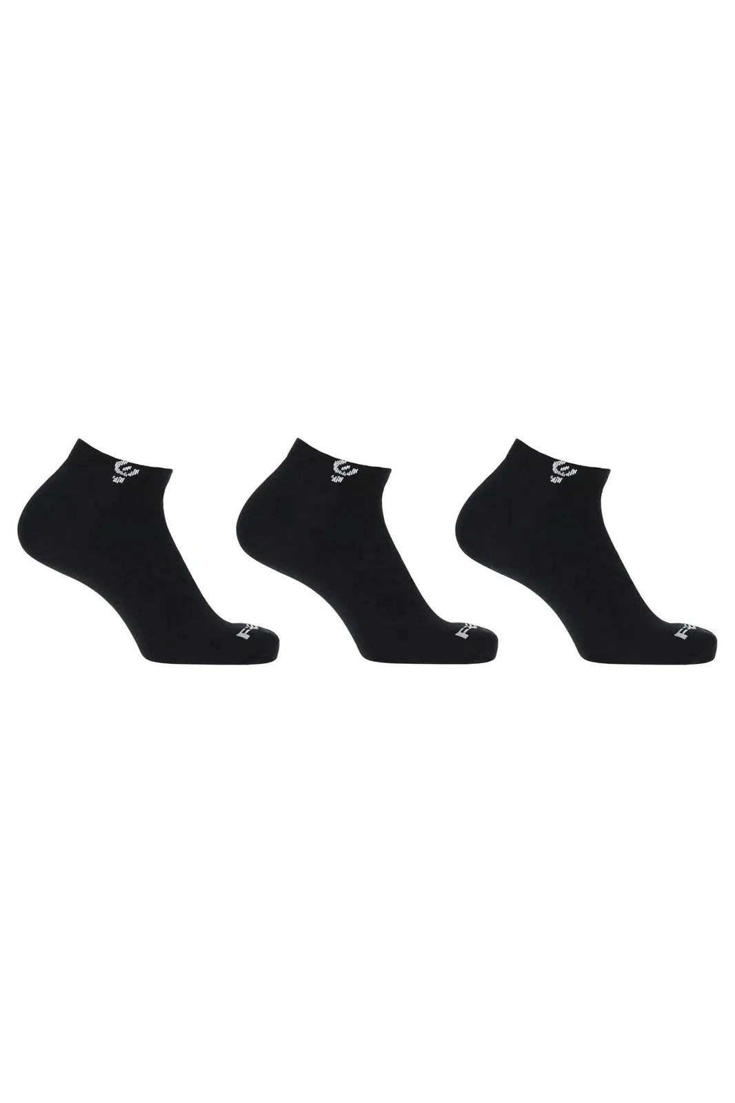 3 Pack Ankle Socks - Black 1