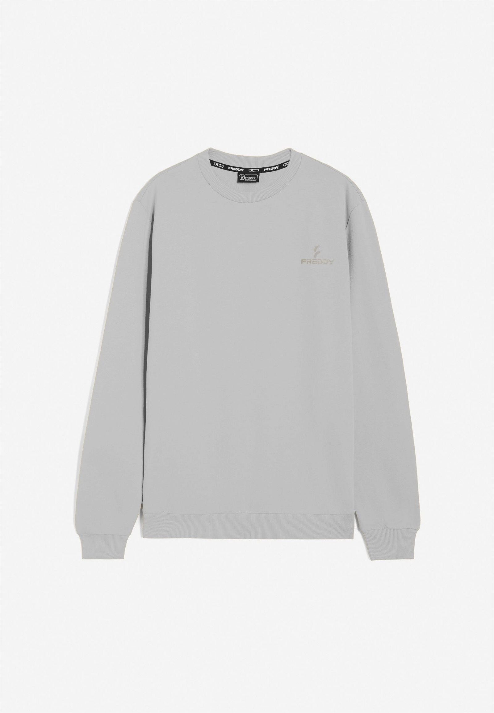 Men's Crewneck Jumper - Light Grey 1