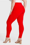 WR.UP® Curvy Fashion - Zip High Waisted - Full Length - Red 10