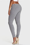 WR.UP® Fashion - Low Rise - Full Length - Melange Grey 3