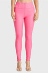 WR.UP® Faux Leather - High Waisted - Full Length - Candy Pink 2