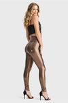 WR.UP® Faux Leather - Super High Waisted - Full Length - Bronze 5