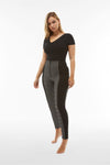 WR.UP® Mosaic Weave Fashion - Super High Waisted - Full Length - Grey 5