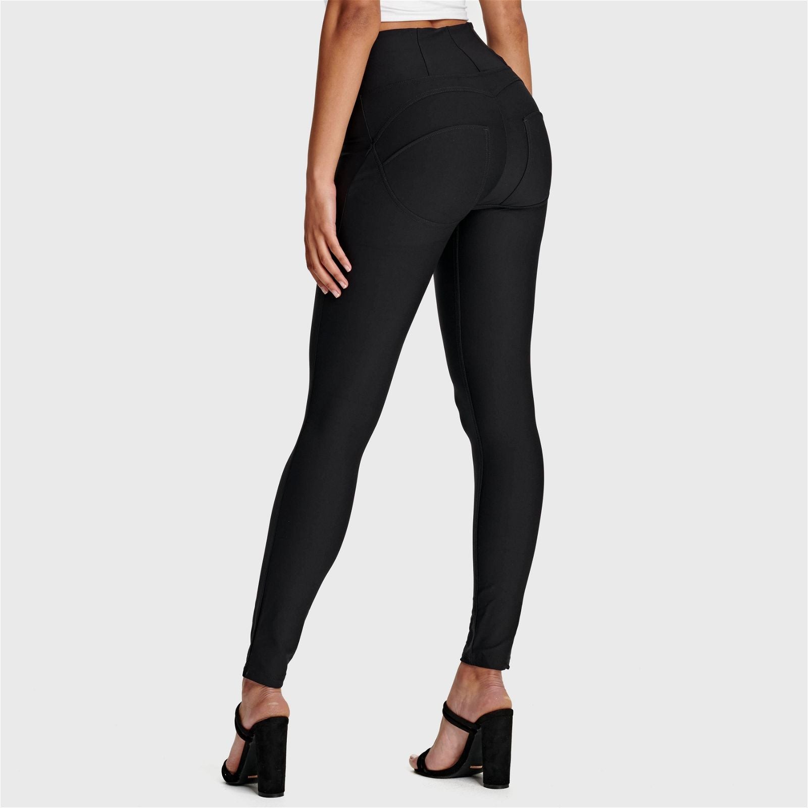 WR.UP® Thick Layered Diwo Pro - High Waisted - Full Length - Black 3