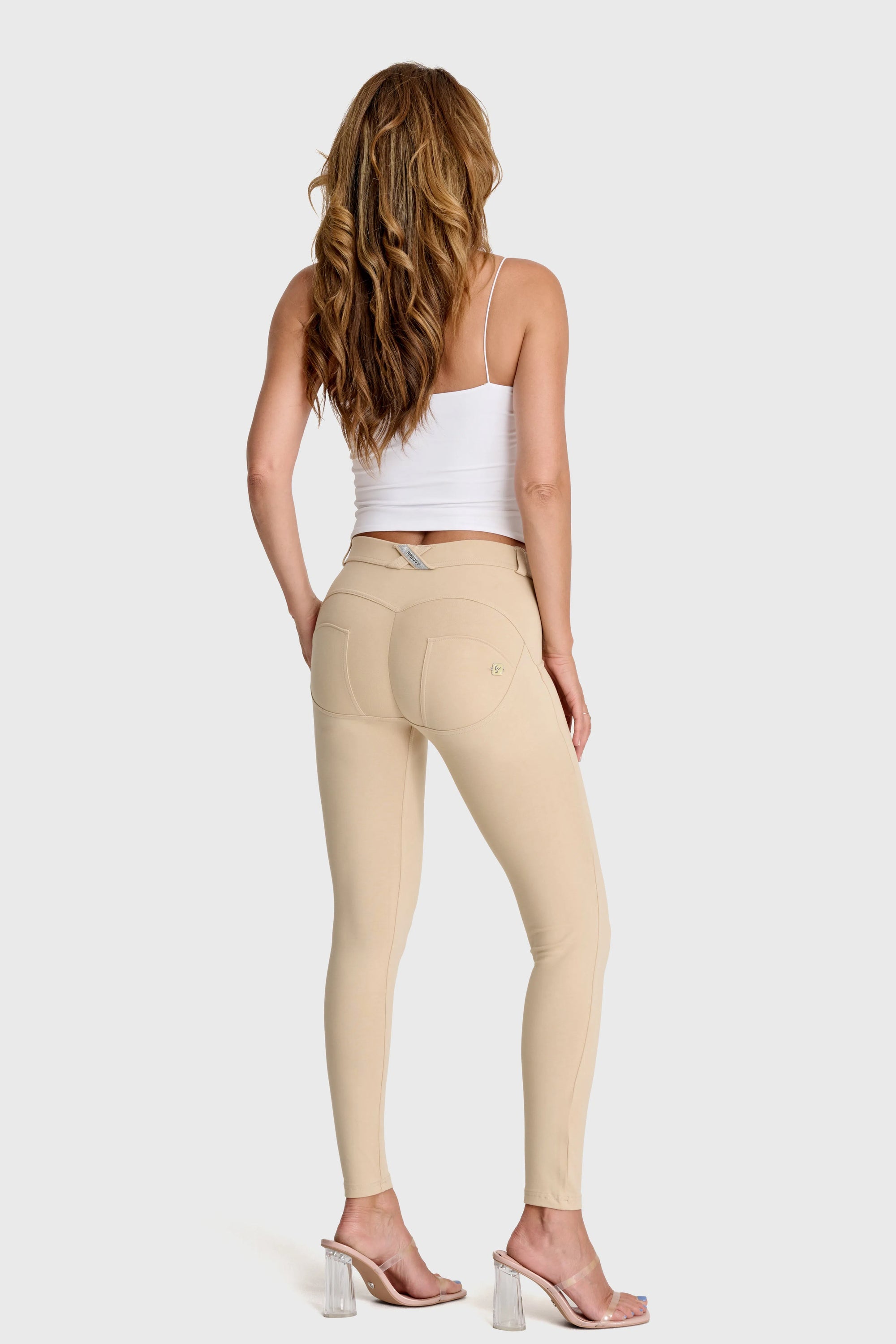 WRUP Fashion - Mid Rise - Full Length - Sand 3