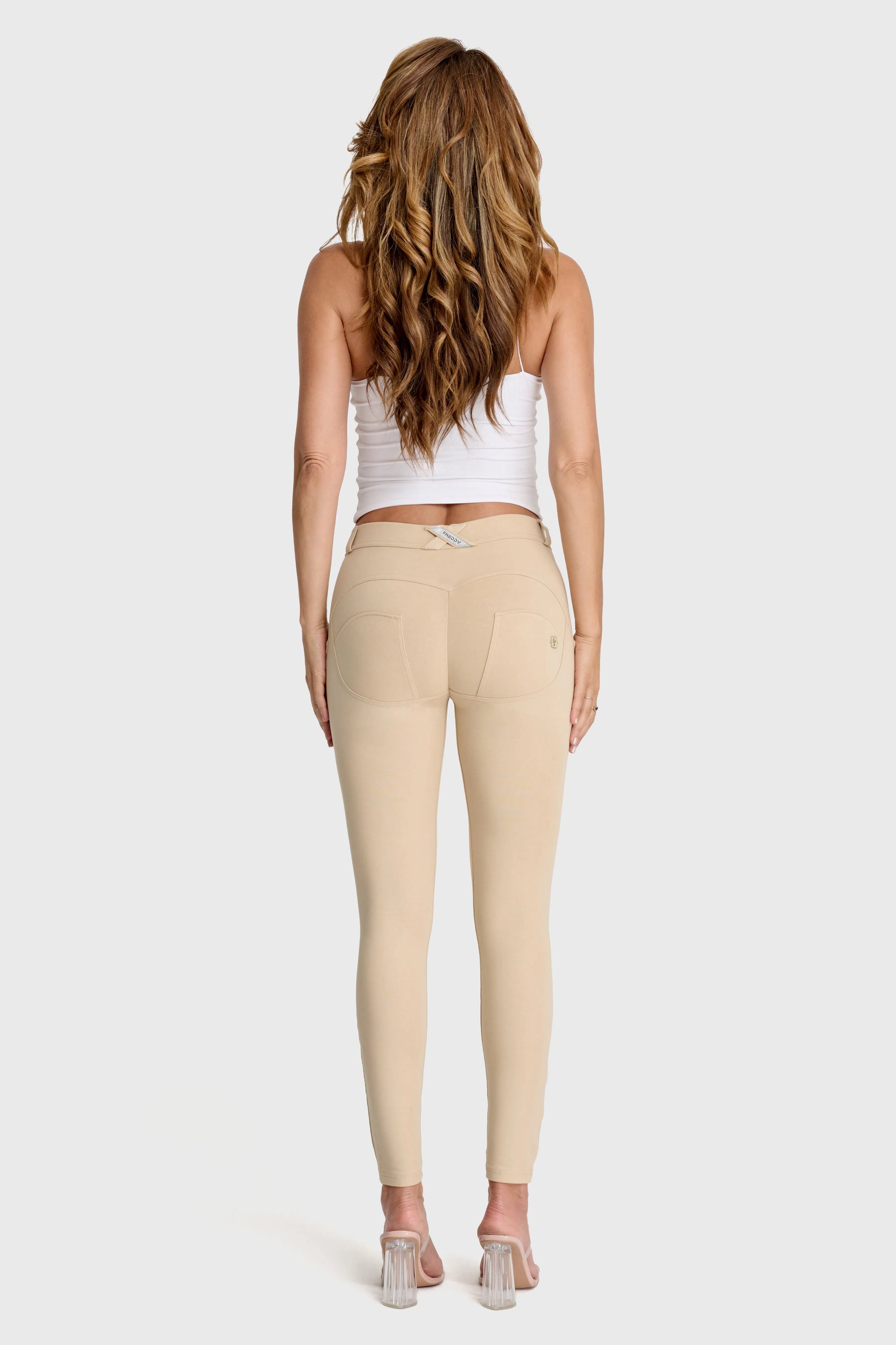 WRUP Fashion - Mid Rise - Full Length - Sand 2