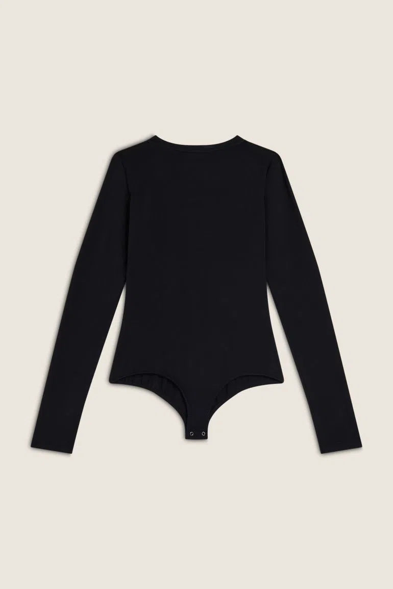 FREDDY Long Sleeve Bodysuit - Black 3