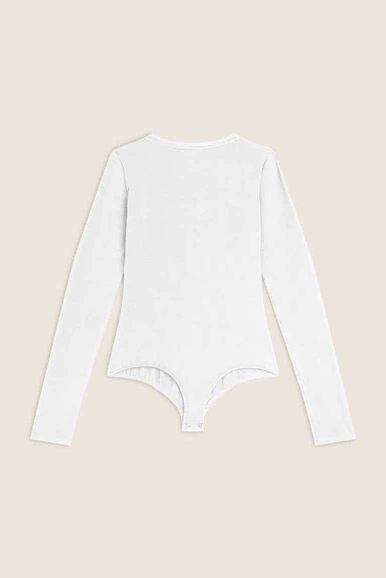 FREDDY Long Sleeve Bodysuit - White 3