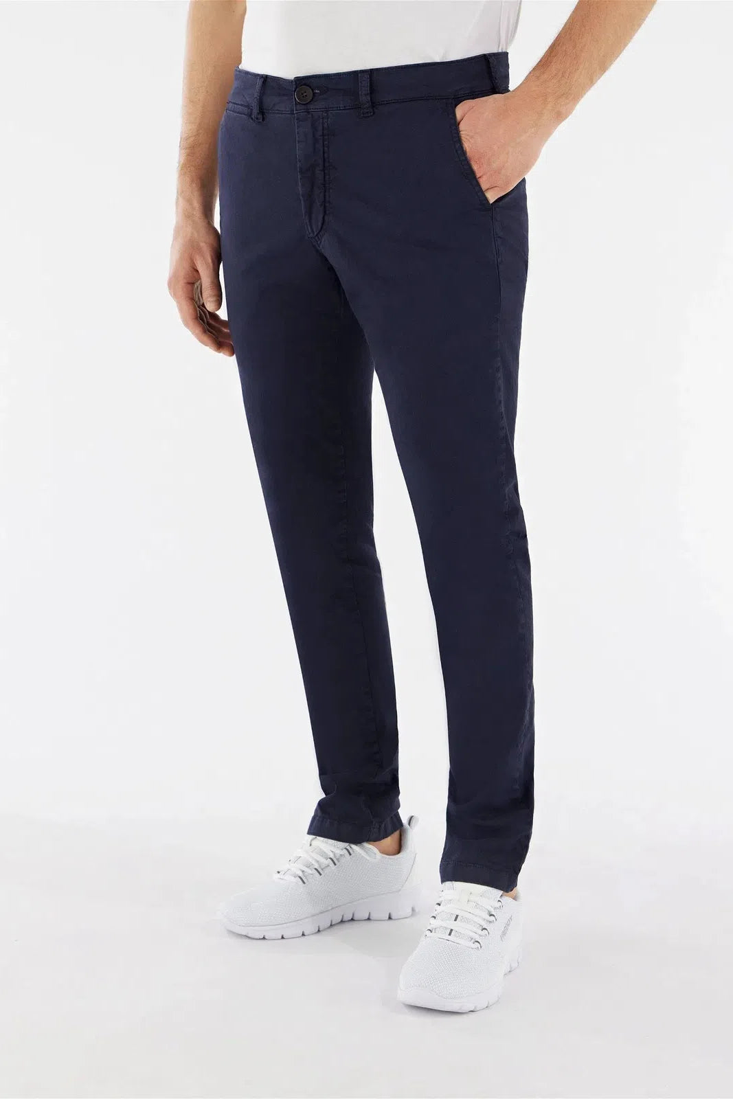 Men's Chino Pants - Navy Blue 1