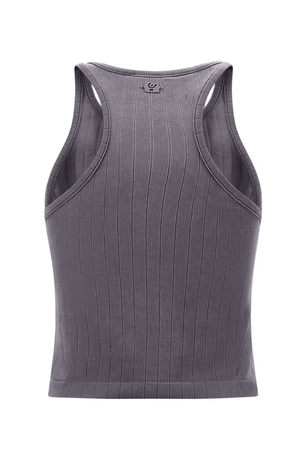 Ribbed Tank Top - Charcoal 3