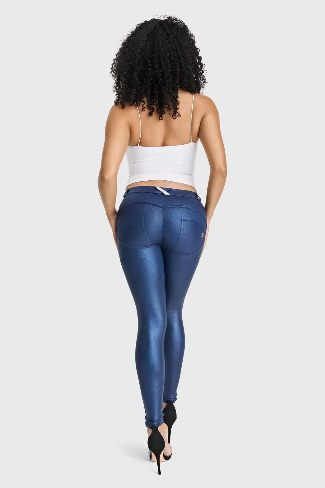 WR.UP® Disco Pants - Mid Rise - Full Length - Navy Blue 3