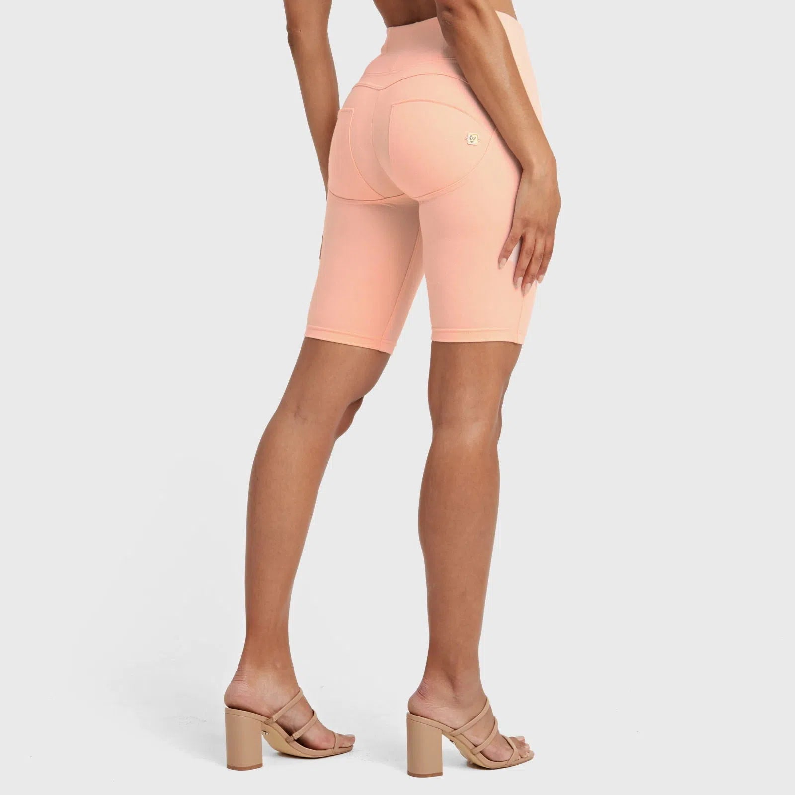 WR.UP® Drill Limited Edition - High Waisted - Biker Shorts - Peach 1