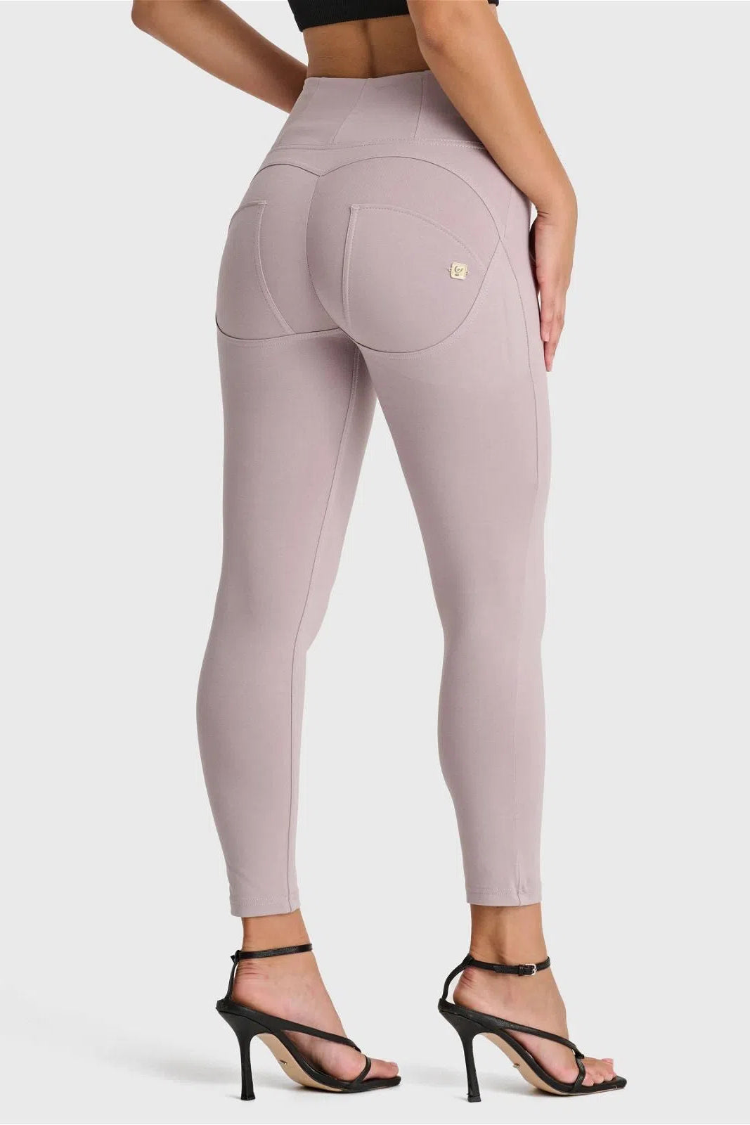 WR.UP® Fashion - High Waisted - 7/8 Length - Light Grey 2