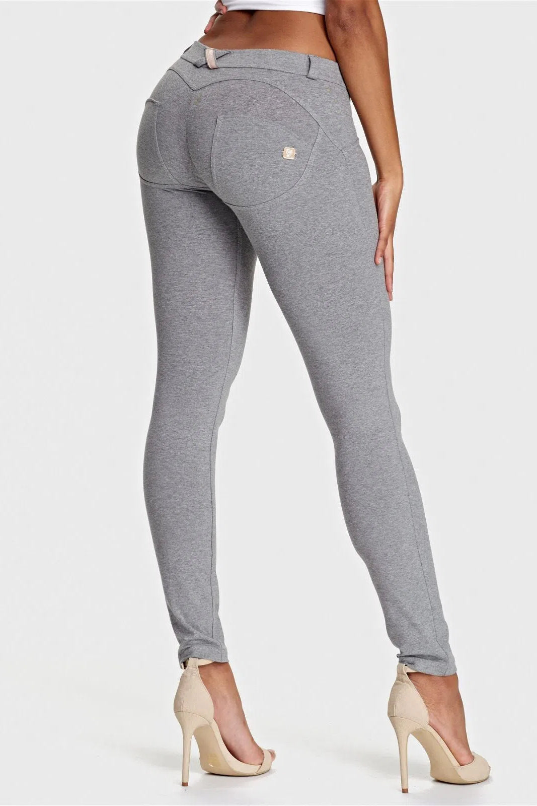 WR.UP® Fashion - Low Rise - Full Length - Melange Grey 2