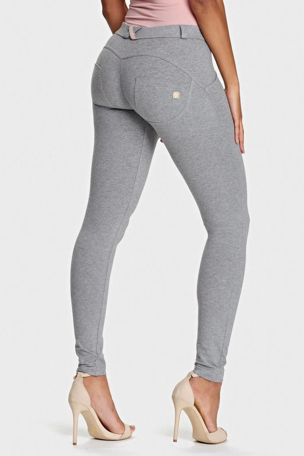 WR.UP® Fashion - Mid Rise - Full Length - Melange Grey 2