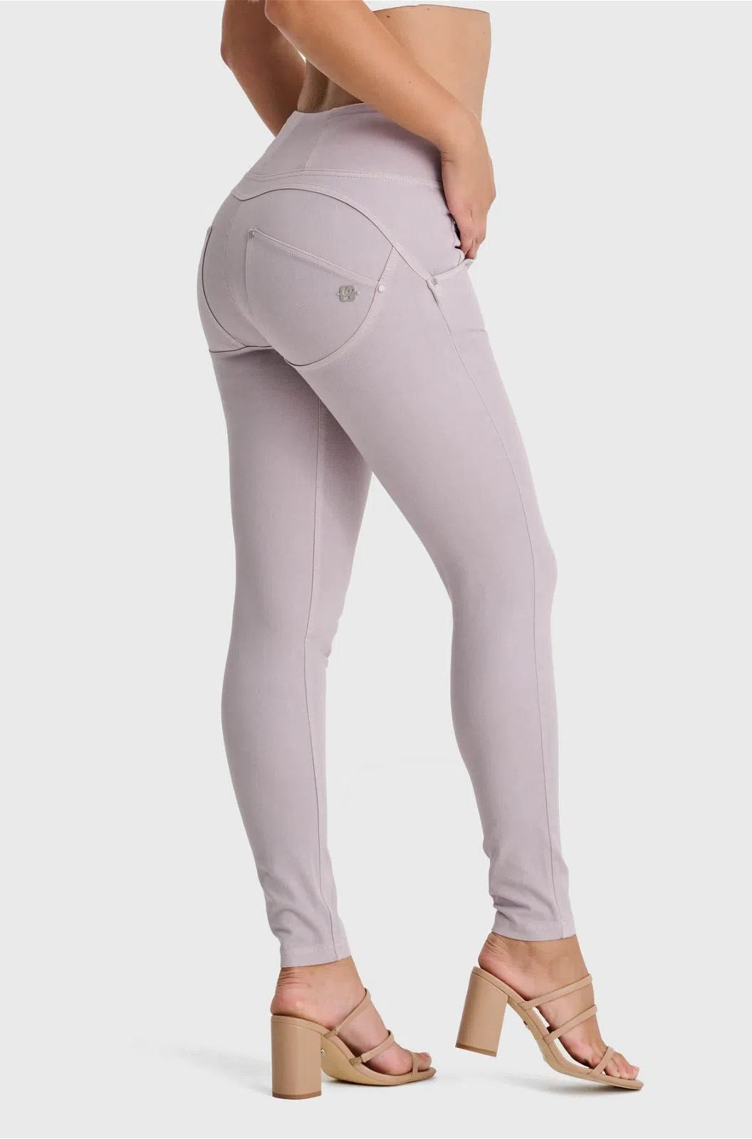 WR.UP® SNUG Jeans - High Waisted - Full Length - Light Grey